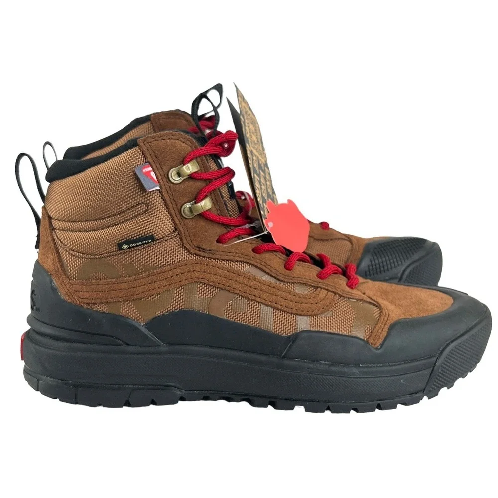 Vans UltraRange‎ EXO Hi MTE-3 Men 8 Brown Gore-Tex Primaloft Hiking Boots